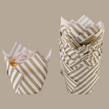 50pcs Tulip Muffin Cupcake Paper Cups