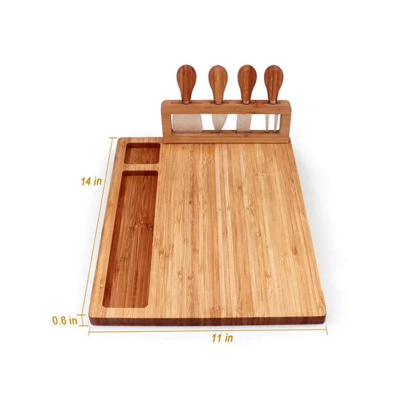 Bamboo Cheese Board Platter