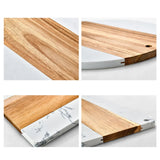 Wooden and Marble Chopping Board