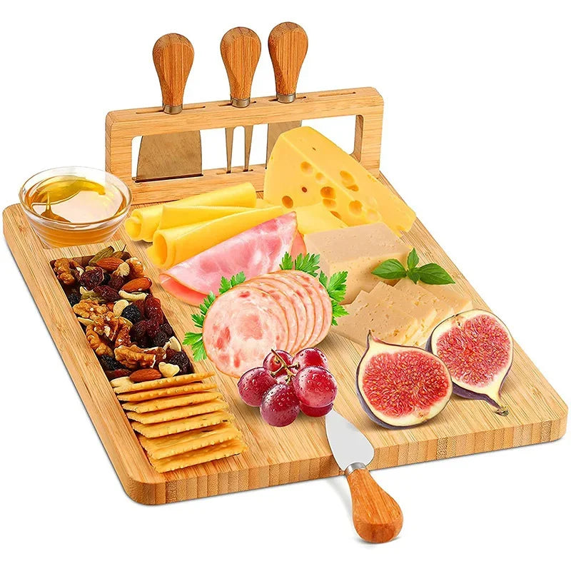 Bamboo Cheese Board Platter