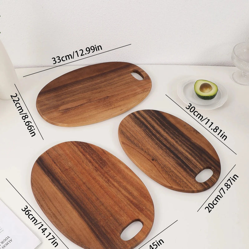 1 PC Wood Cutting Board for Kitchen