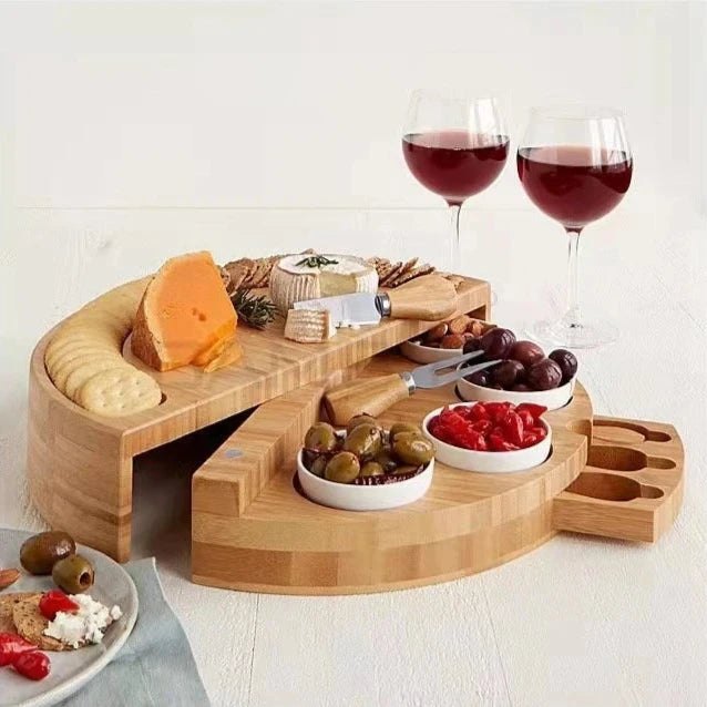 Wooden Cheese & Charcuterie Board 