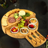 Wooden Cheese & Charcuterie Board 