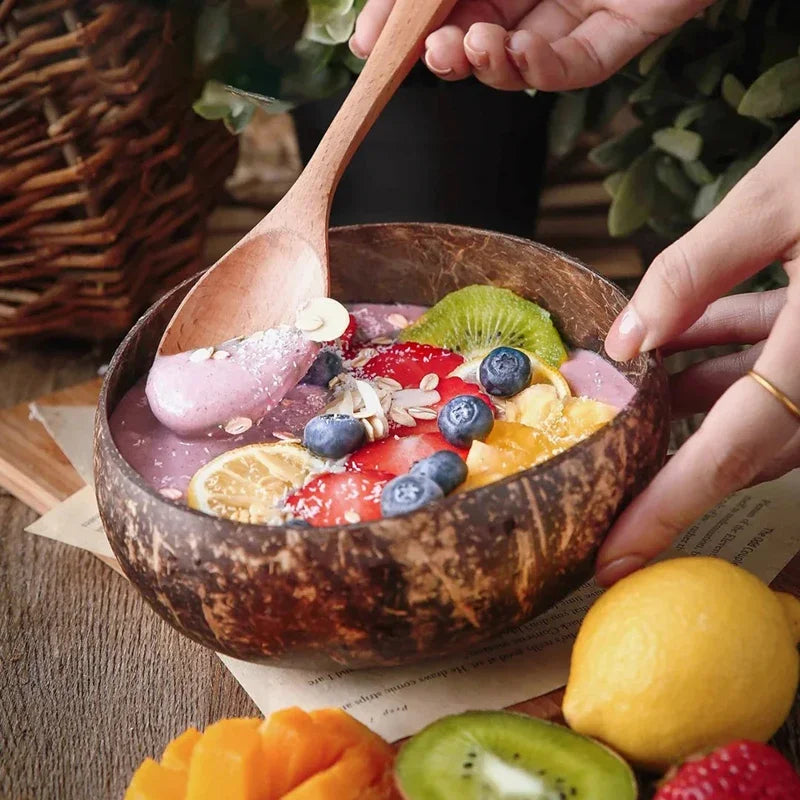 Fruit Salad Mixing Rice Ramen Bowl