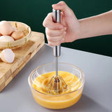 Hand Pressure Semi-Automatic Egg Beater