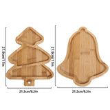 Wood Tray Christmas Decoration