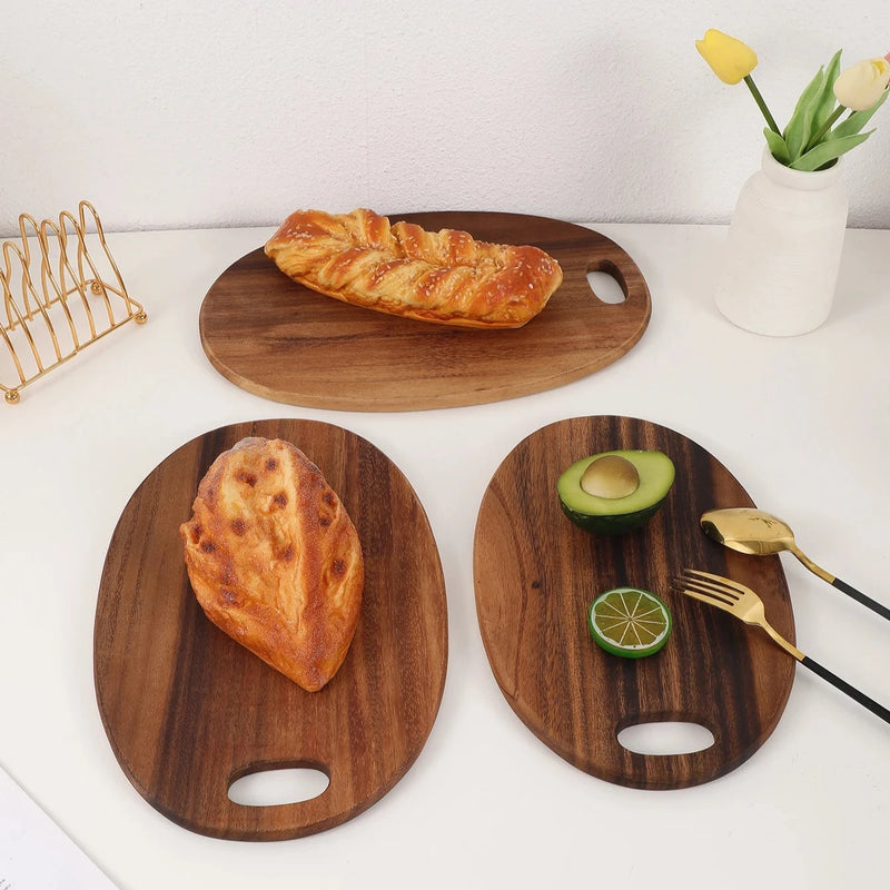 1 PC Wood Cutting Board for Kitchen