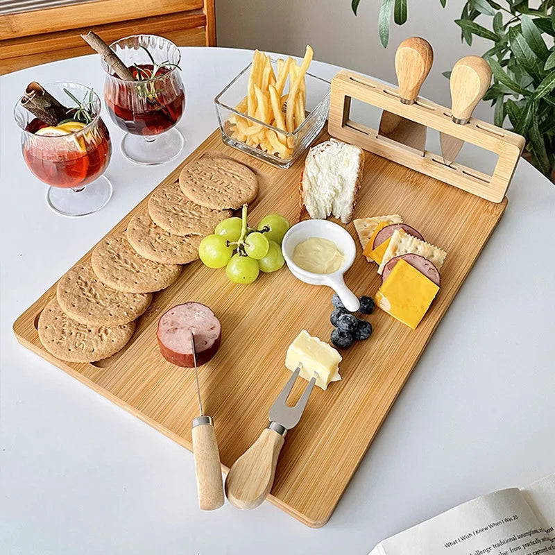 Bamboo Cheese Board Platter